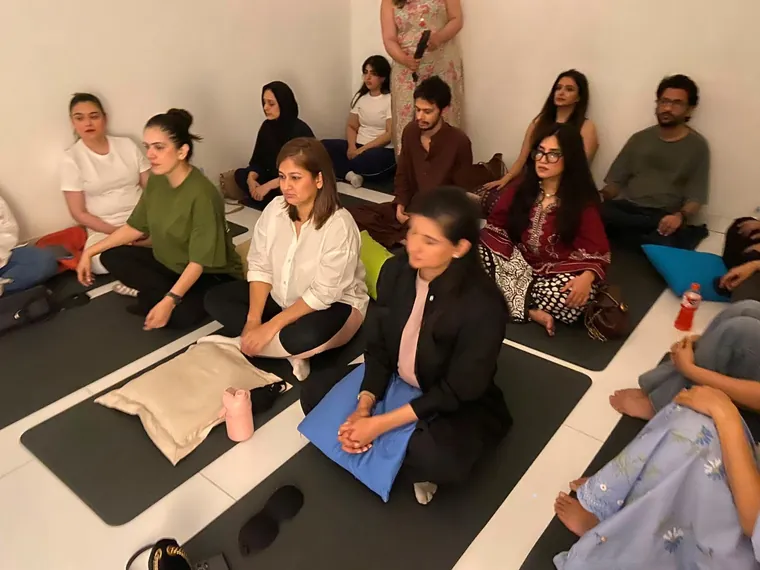 Sufi Breathwork Circle gathering